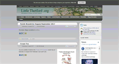 Desktop Screenshot of littlethetford.org