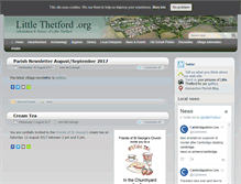 Tablet Screenshot of littlethetford.org